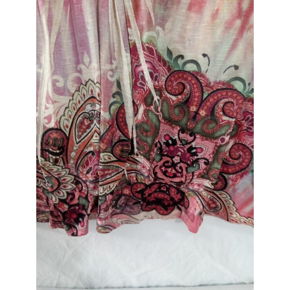APT.9 Womens XL Blouse Embroidery Multicolored - Picture 8 of 14